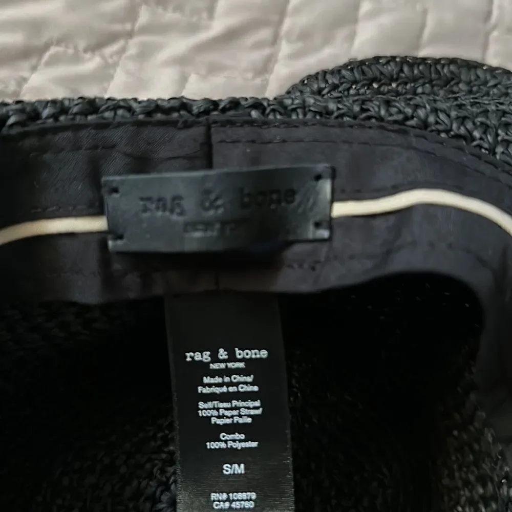 Rag and Bone Rollable Cruise Bucket Hat Size Small/Medium - Picture 6 of 7